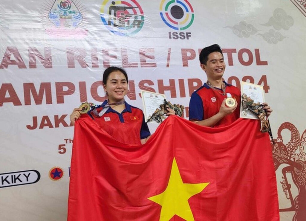 Coupe dAsie 2025 Thu Vinh et Quang Huy tirent la médaille dor au