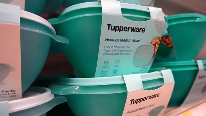 American manufacturer Tupperware has launched bankruptcy proceedings.