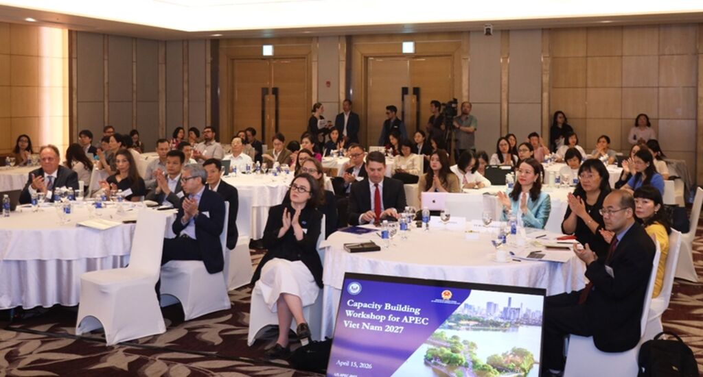Atelier de renforcement des capacités : préparation des participants à lAPEC Vietnam 2027
