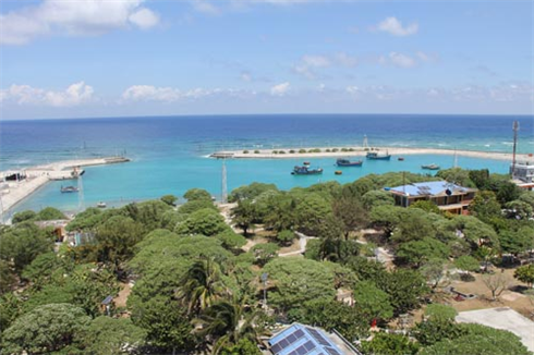 Un coin de l’île de Song Tu Tây. Photo : Tintuc/VNA/CVN