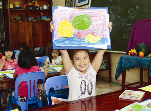 Un enfant et son œuvre