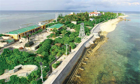 Un pan de l’île de Nam Yêt.    