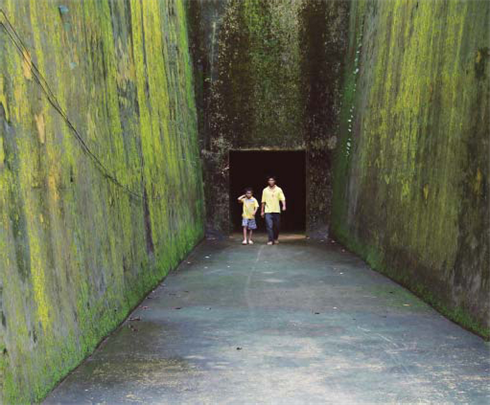 La casemate du Comité central du Parti et du gouvernement.