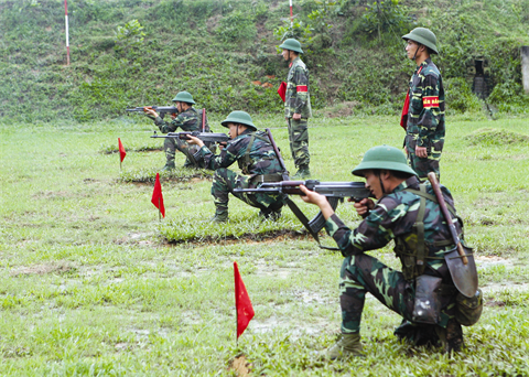 Entraînement commando.